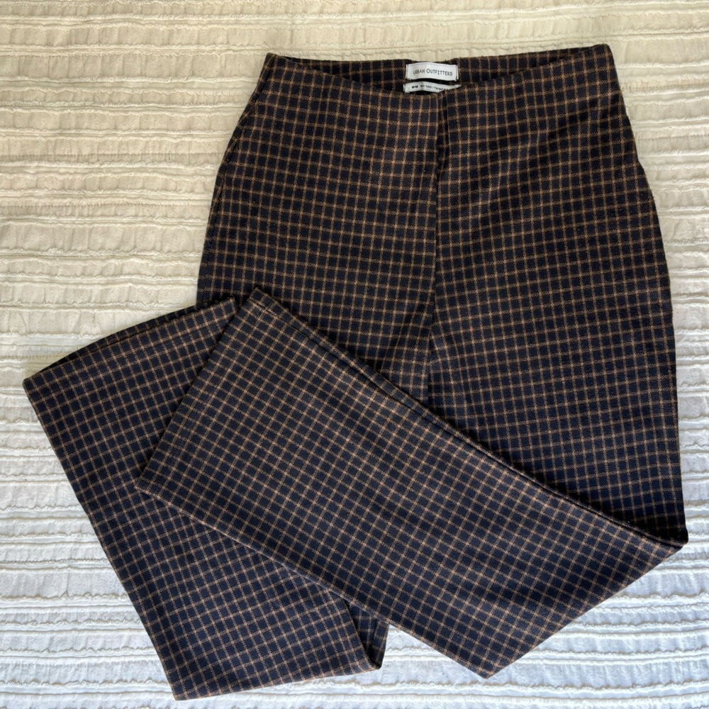 Urban Outfitters Plaid Flare Pant